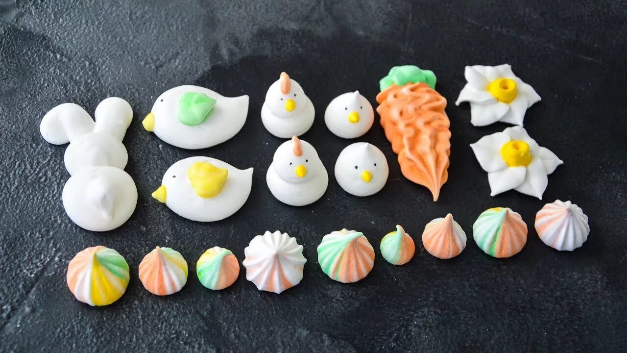 Цыплята из зефира