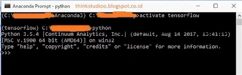 Tensorflow could not find a version