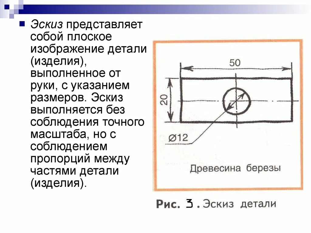 Эскизы изделий выполняют