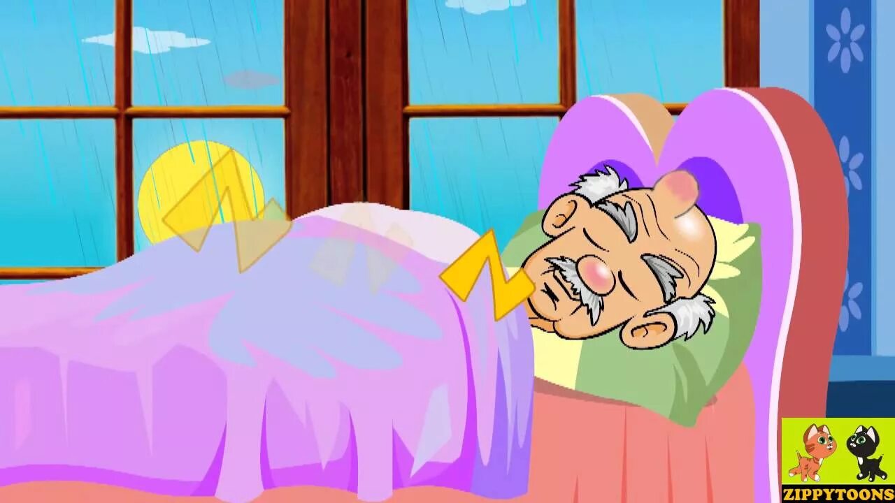It raining when i woke up