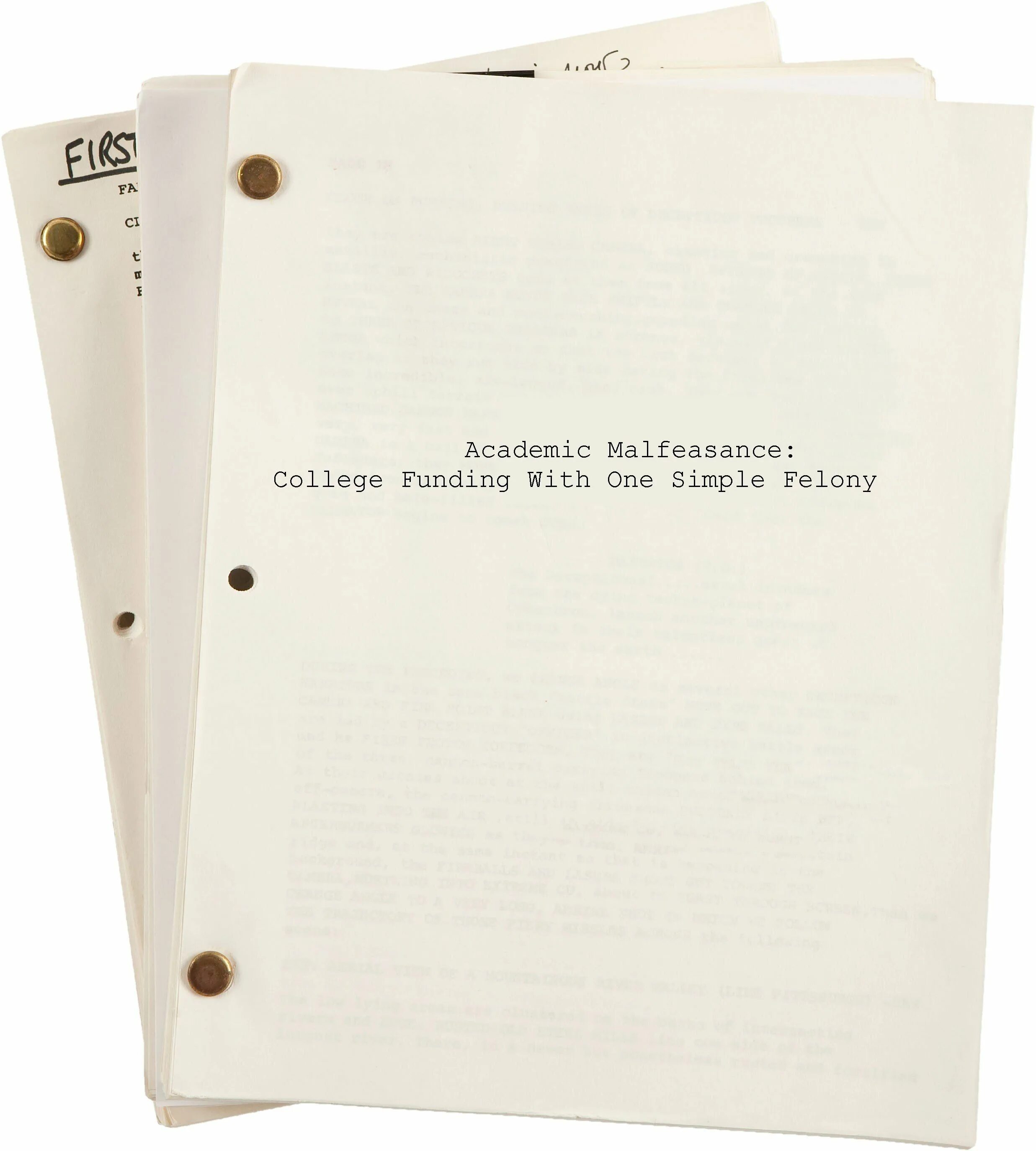 Movie script. Script for movie. First Draft Screenplay. Movie scripts