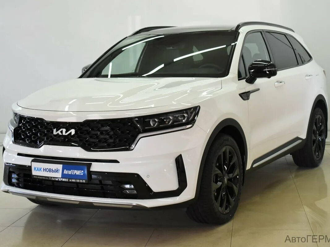Купить б/у Kia Sorento IV 2.5 AT (179 л.с.) 4WD бензин автомат в Ульяновске: сер