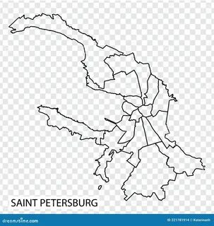 Контурная карта спб