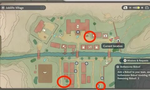 bidoof locations pokemon legends карта деревни аркеус юбилайф.