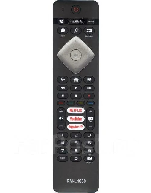 Пульт дистанционного управления для PHILIPS 55 / 65PFL7730 8730 9340 Series 4 шт