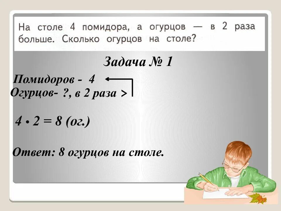 Уменьшение в несколько раз презентация. Задачи на увеличение в несколько раз. задачи на уменьшение в несколько раз. задачи на увеличение числа в несколько раз. задачи на увеличение и уменьшение в несколько раз.