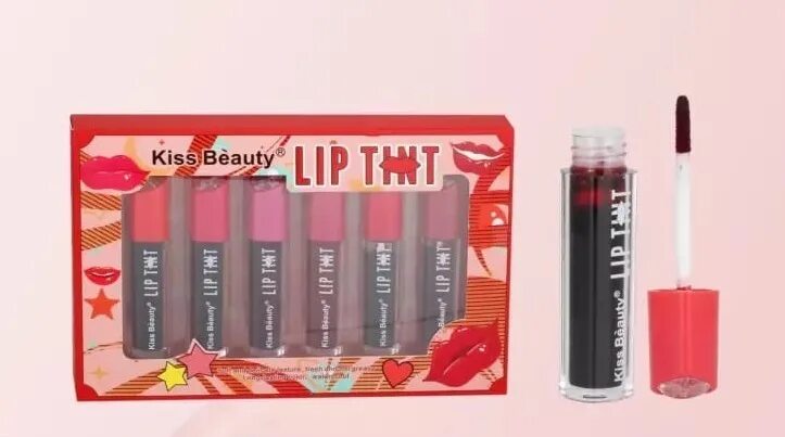Тинт рейтинг. Тинт для губ kiss beauty. тинт kiss beauty proof. kiss beauty lip tint шариковый фруктовый бишкек. тинт с кисточкой от солы.