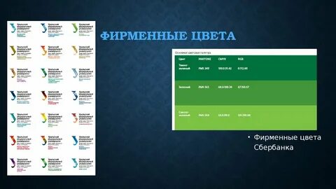 Цвета сбера