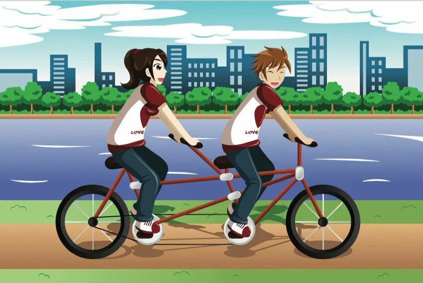 Ride and walk