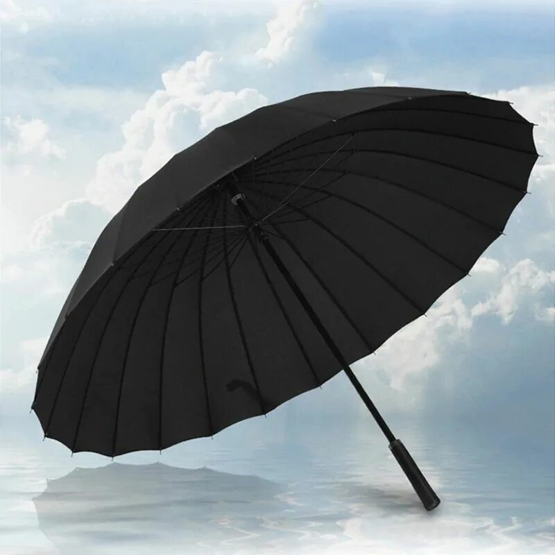 Зонт мужской. Зонт большой. Мужской зонт трость. Огромный зонт.