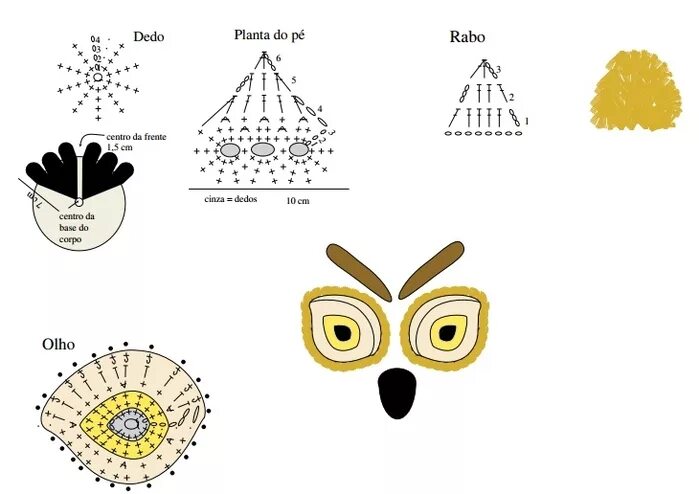Глазки крючком схема. Схемы вязания крючком игрушек Сова. Как вязать сову крючком со схемами. Клюв Совы крючком схема. Шапка Сова крючком схема ушек.