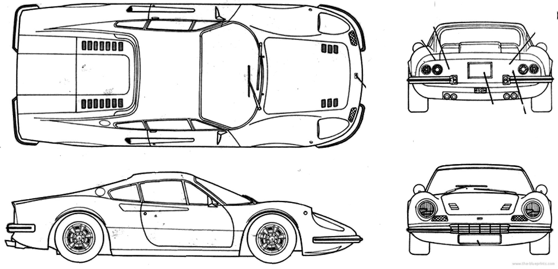 Blueprint apparate modloader. Ferrari 308 gts чертеж. opel speedster чертеж. honda s2000 blueprint. ferrari f40 blueprint.