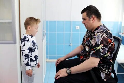 Осмотр ребенка мальчиков