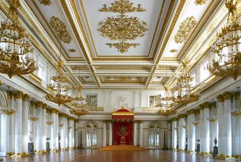 Большой тронный зал в эрмитаже
