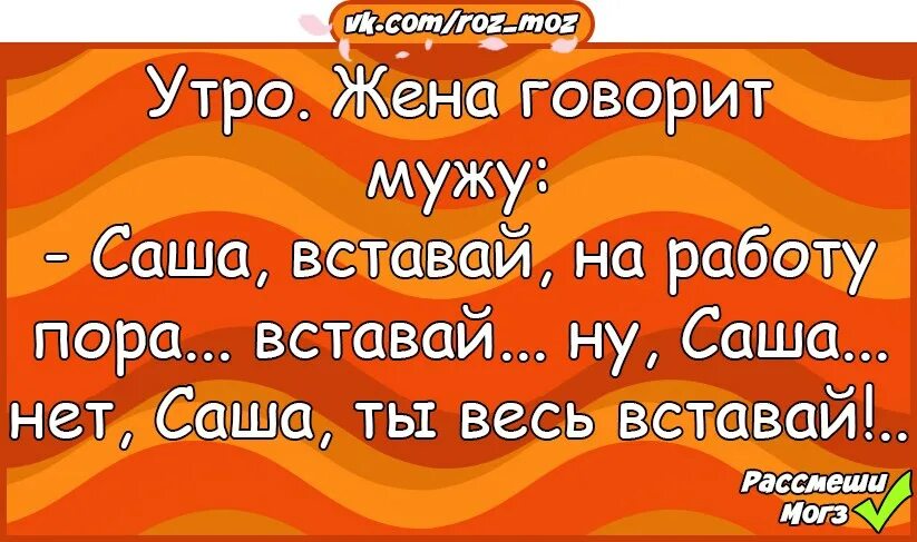 Анекдот. Анекдоты про Сашу. Анекдот про Сашу смешной.