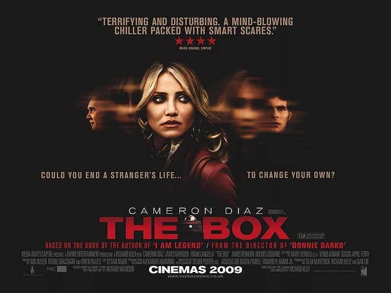 The box part 2. Посылка фильм 2009 постер. the box фильм 2009. посылка фильм постер. посылка the box 2009 постер.