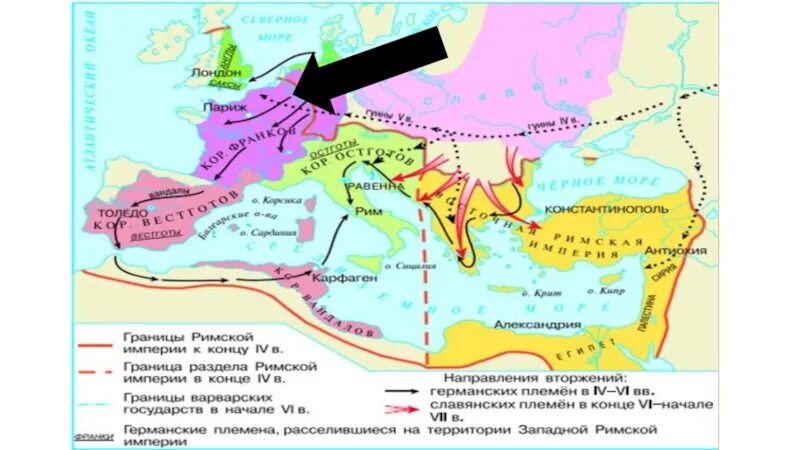 Варварские племена в римской империи список. Карта римской империи 476г. Варварские племена в римской империи список. Какие были государства. Государства созданные на территории западного рииа.