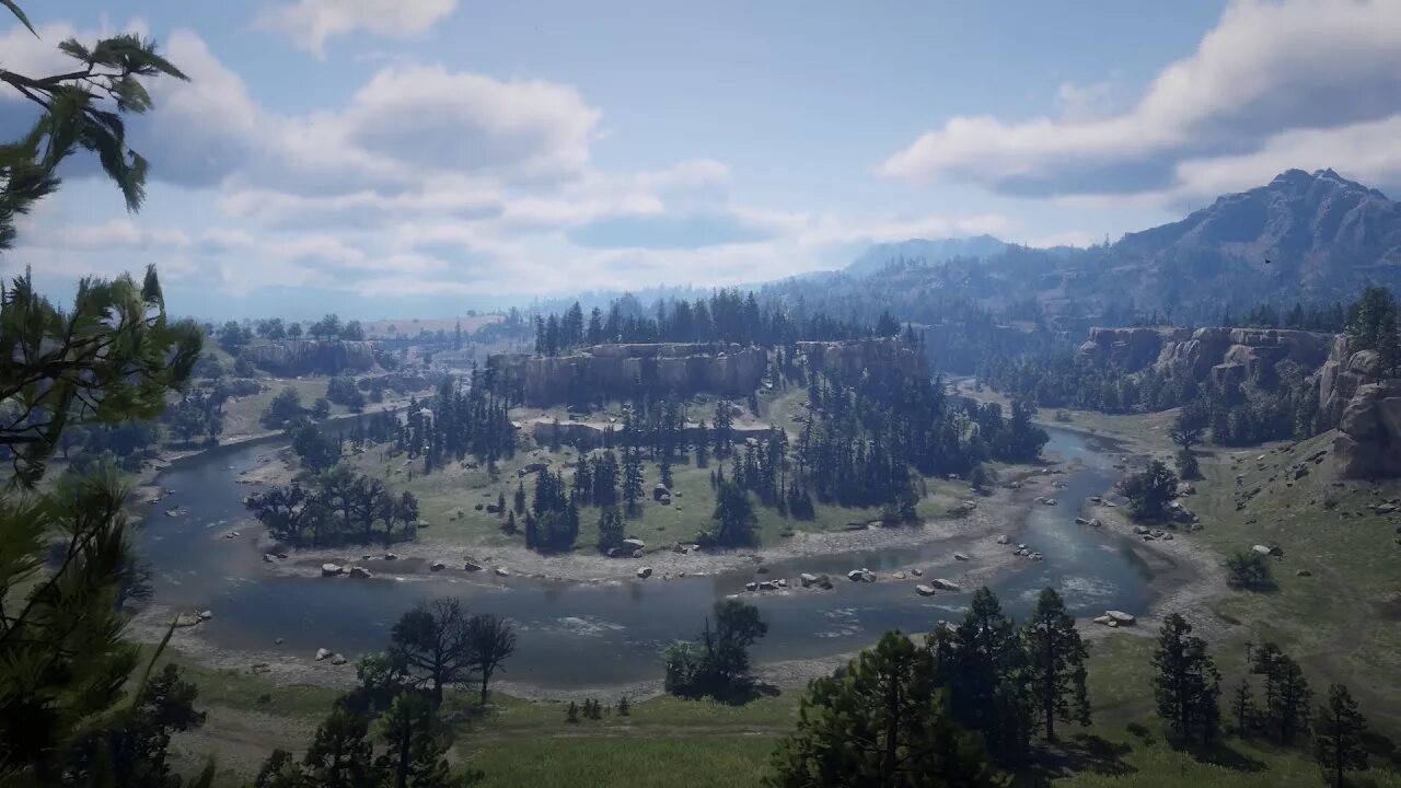 Рдр длс. Red Dead Redemption 2. Red Dead Redemption 2 пейзажи. Red Dead Redemption 2 Landscape. Red Dead Redemption 2 река.