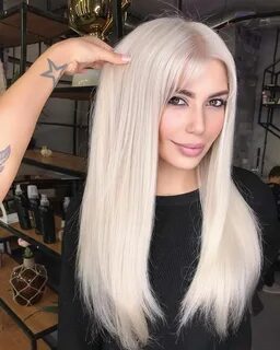 Белые волосы какой краской