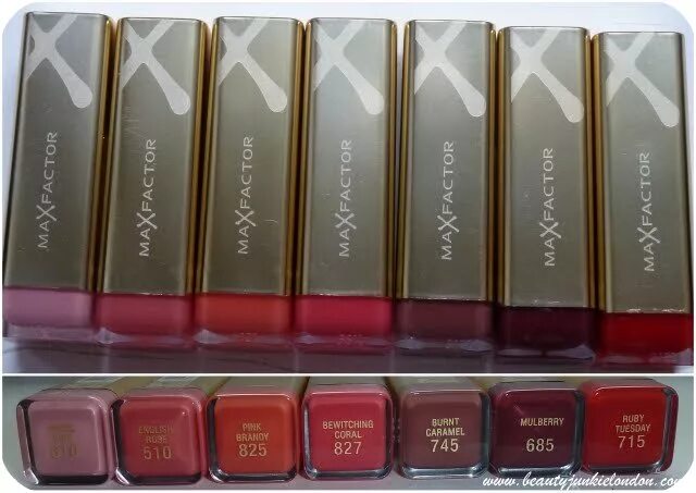 Фактор губной помады. Губная помада Max Factor Colour Elixir 837. Max Factor Elixir Lipstick. Max Factor Colour Elixir палитра. Губная помада Макс фактор колор эликсир палитра.