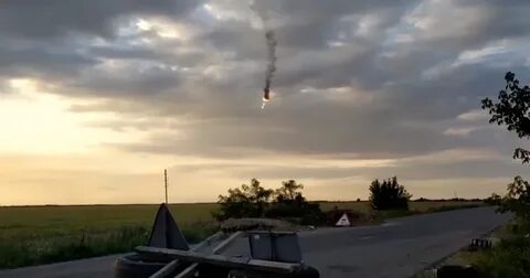 Сбит самолет над