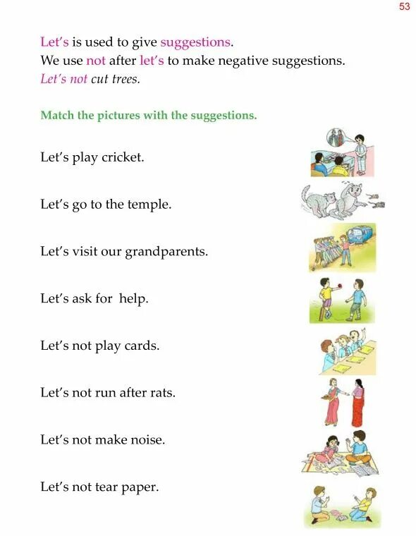 Will not let. Suggestions in english. let&#039;s worksheets for kids. suggestions worksheets. suggestion в английском языке.