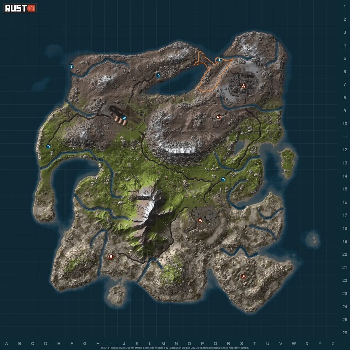 Где найти карты в раст. Карта раст 2025. hapisisland rust карта. barren карта раст. карта раст 2025.