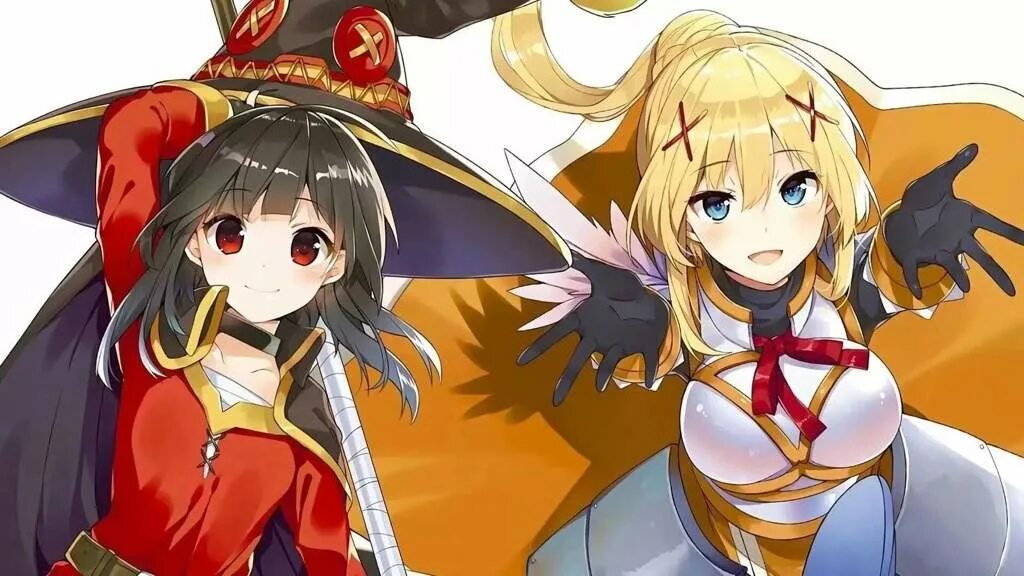 Amplected konosuba. Клэр коносуба. konosuba нацумэ. konosuba даркнесс.