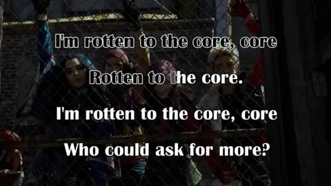 Rotten to the core перевод