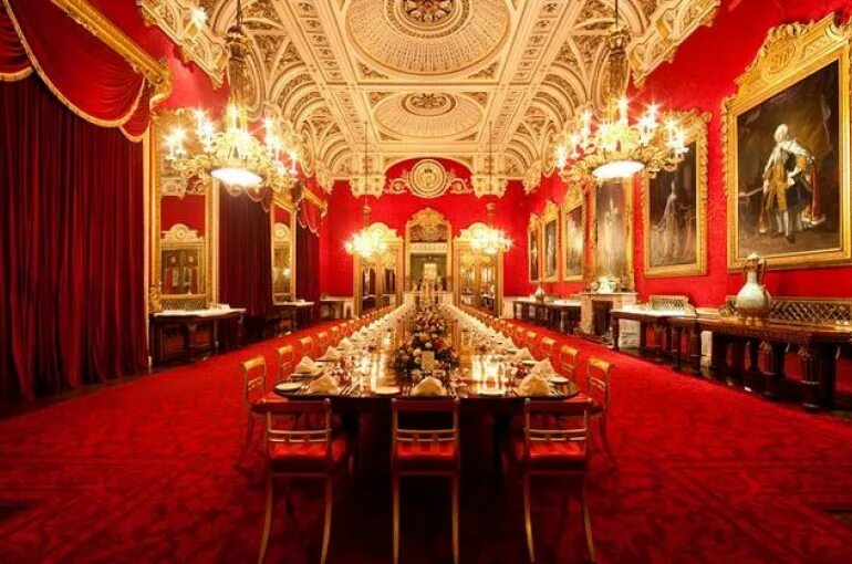 Buckingham palace was built for a king