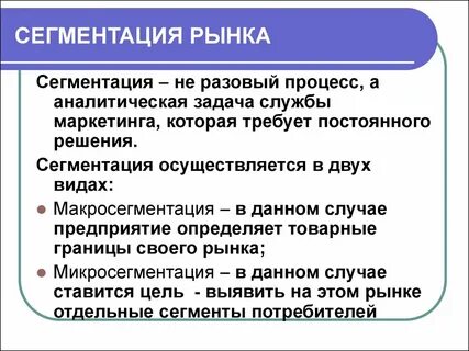 Состояние рынка определяется