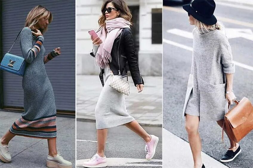 платье трикотажное. серое обтягивающее платье. обувь к трикотажному платью. обувь к вязаному платью. платье лапша с ботинками.