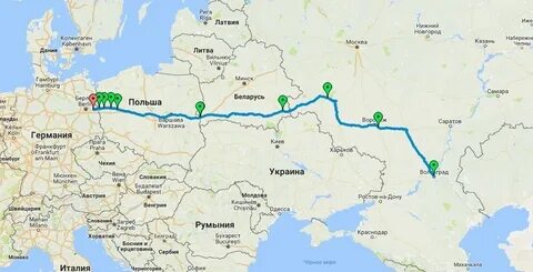 Маршрут берлин