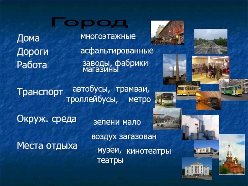 Чем отличается страна от города. Окружающий мир город и село. отличие города от села. проект жизнь города и селе. город и село окружающий мир 2 класс.