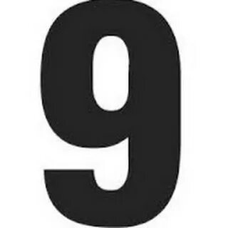 9 трафарет а4