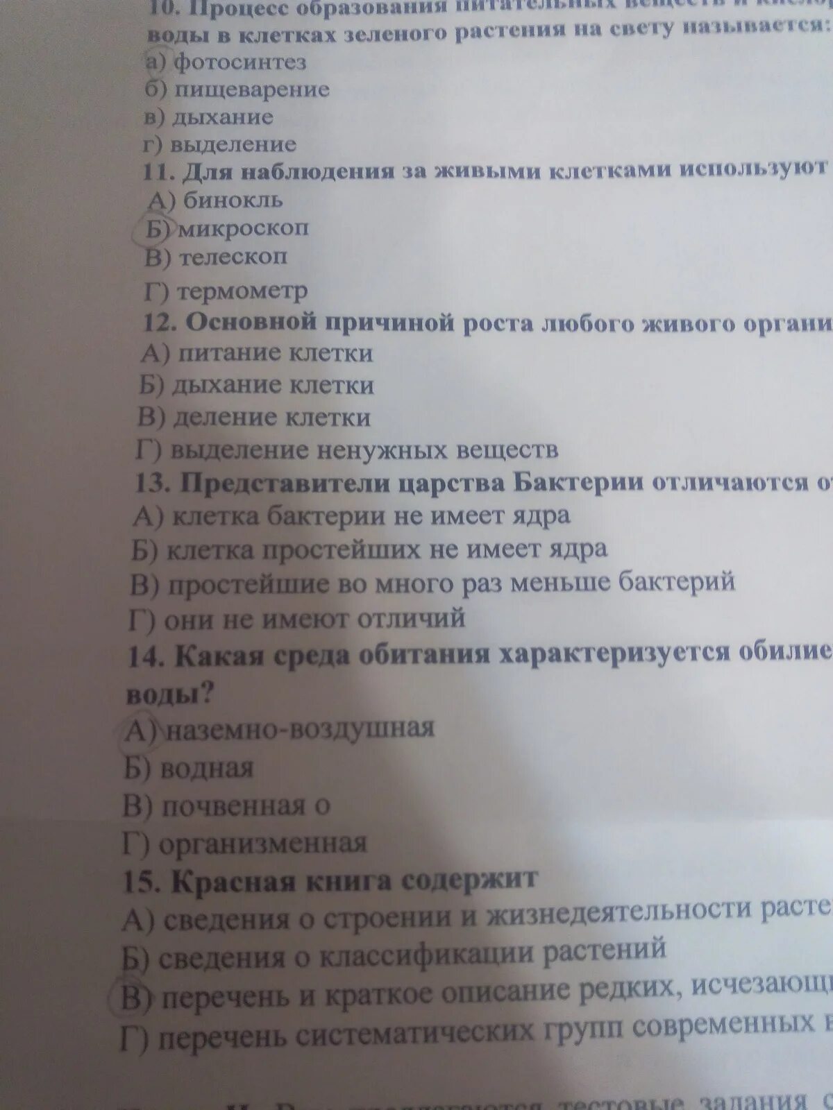 Тест по биологии 7 класс царство бактерии. Тест по биологии 7 класс царство бактерии
