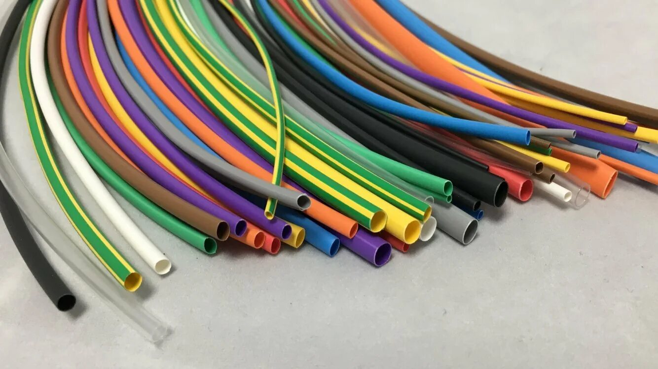 Термокембрик. Термоусаживаемая трубка для изоляции металлических труб. Термокембрик. 3. Кембрик д/провода d 3мм.