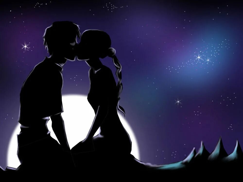 Любовь со звезд. Любовь звезды он и она. Звёздная пара половинка. Night romance