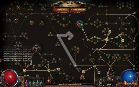 Path of exile камни умений