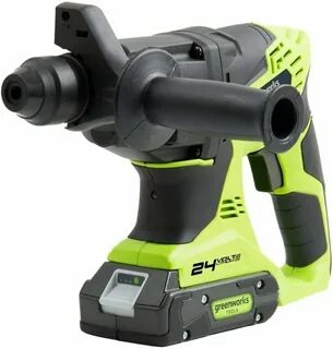 Перфоратор аккумуляторный greenworks gd24sds2