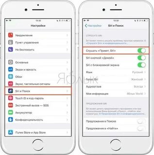 Айфон ассистент настройки ios