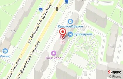 Карта клыкова
