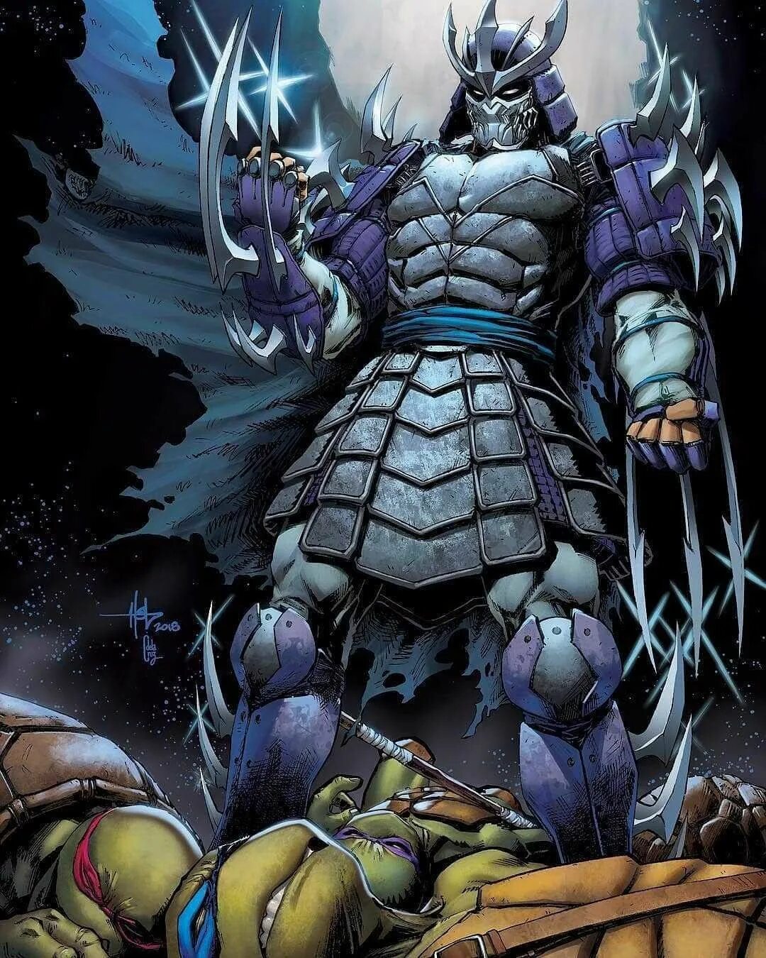 Mutant ninja turtles shredder