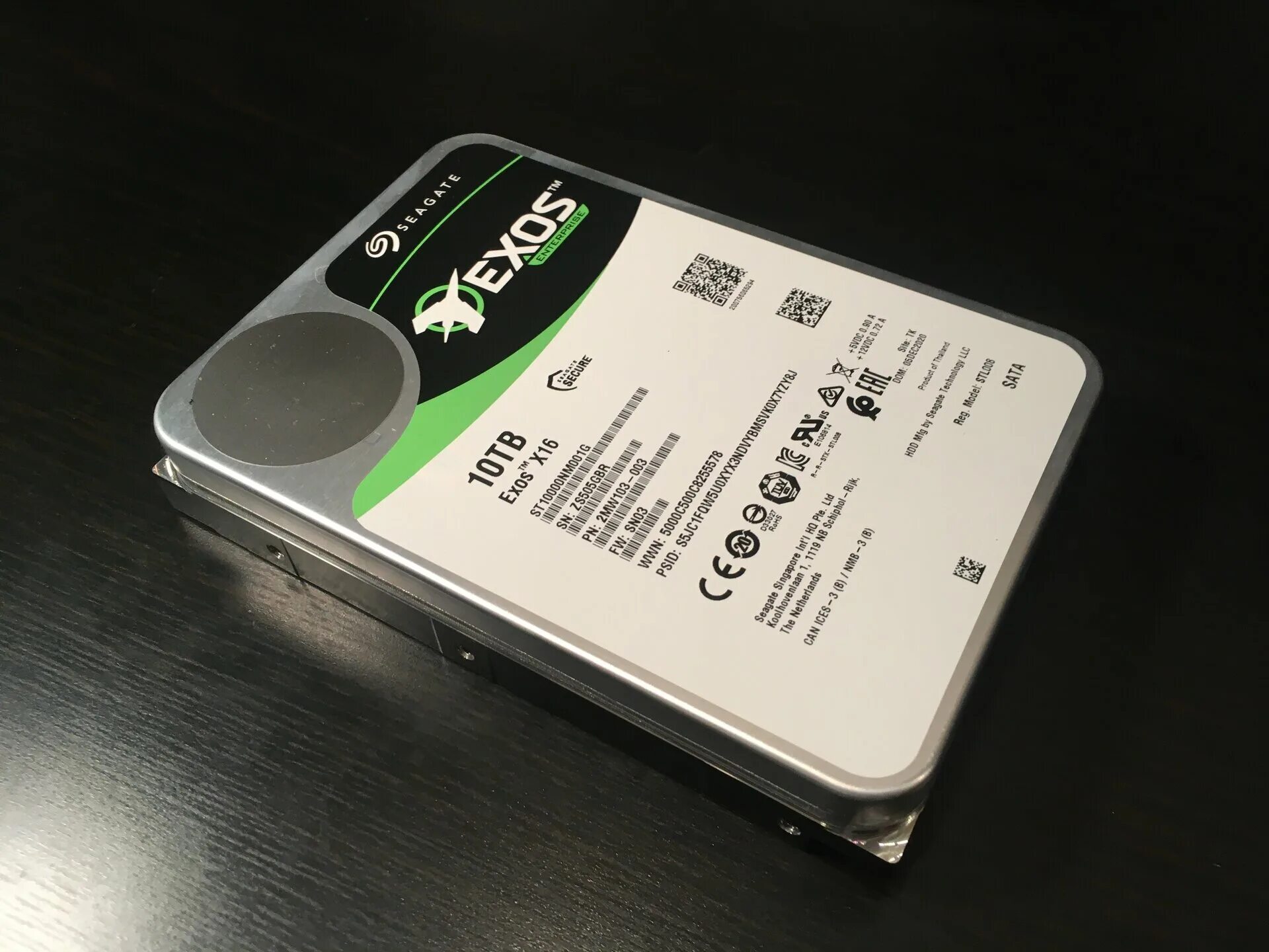 Seagate 10 тб. Seagate exos x16 10tb.