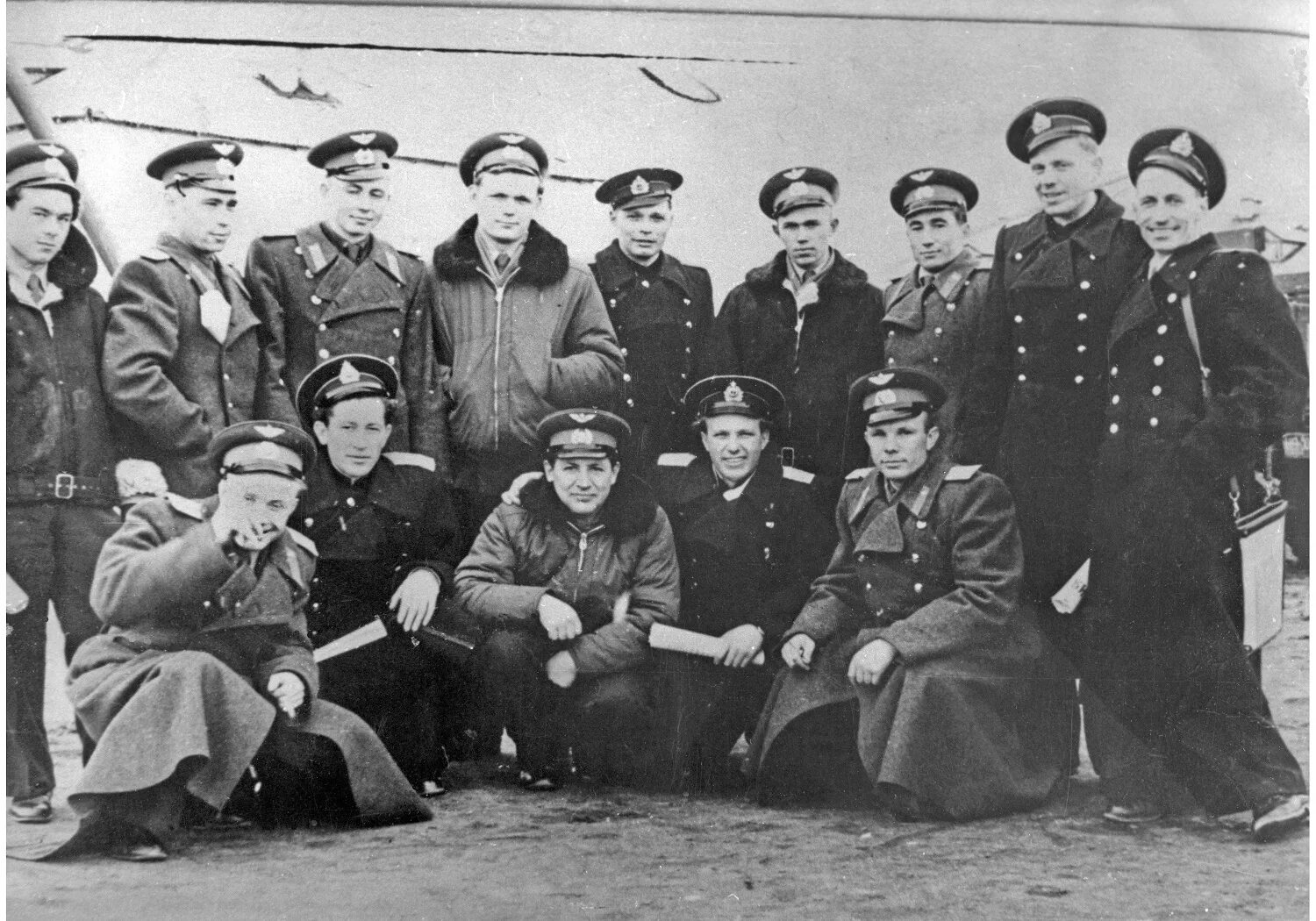 Гагарин 1958 Луостари. Гагарин военный летчик