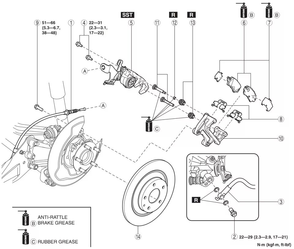 Сх 5 тормоза. Тормозная система Мазда СХ-5. Механизм заднего суппорта Mazda CX-5 2011. Механизм суппорта заднего Mazda cx5. Мазда сх7 тормозная система.