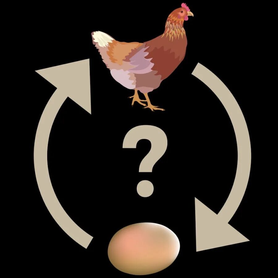 Вперед курочки. Chicken or egg question. Курица или яйцо. Парадокс курицы и яйца. Курица с яйцами на белом фоне.