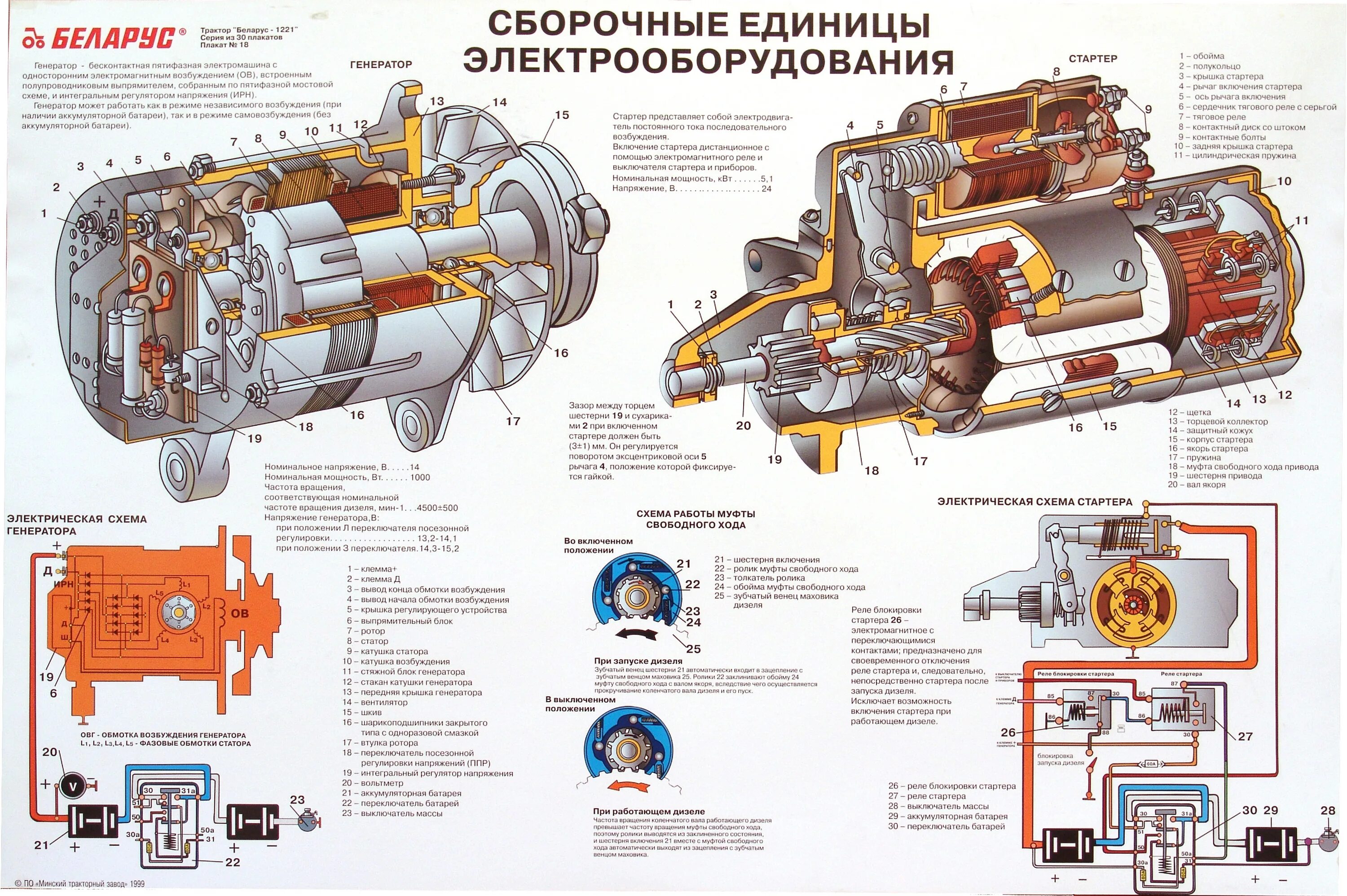 Сборочные единицы тракторов. Схема электрооборудования трактора МТЗ 12 21. Электросхема трактора МТЗ 1221. Трактор Беларус 1221 электрическая схема. Электросхема переднего моста МТЗ 1221.