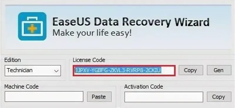 Easeus data recovery wizard ключ