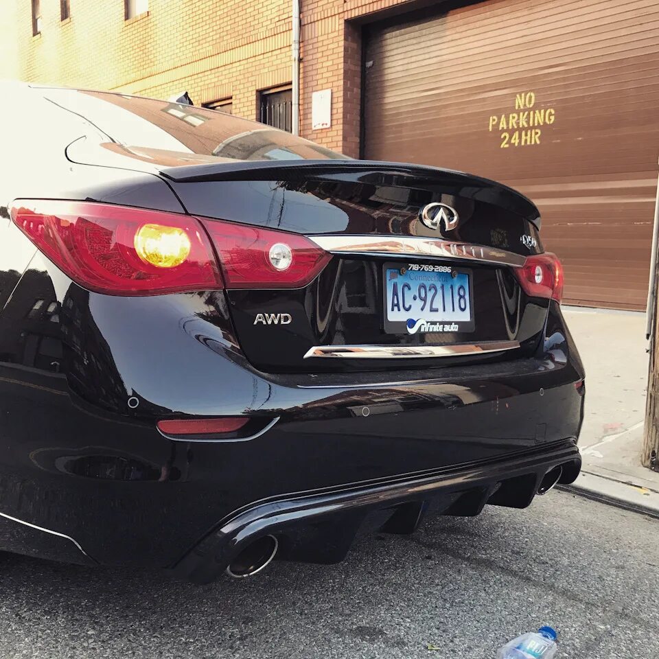 Диффузор инфинити. Диффузор инфинити q50. infiniti q50 с задним диффузором. диффузор infiniti q50. диффузор на задний бампер инфинити q50.